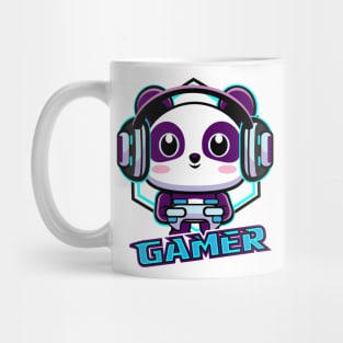 Panda Gamer Kawaii Mug